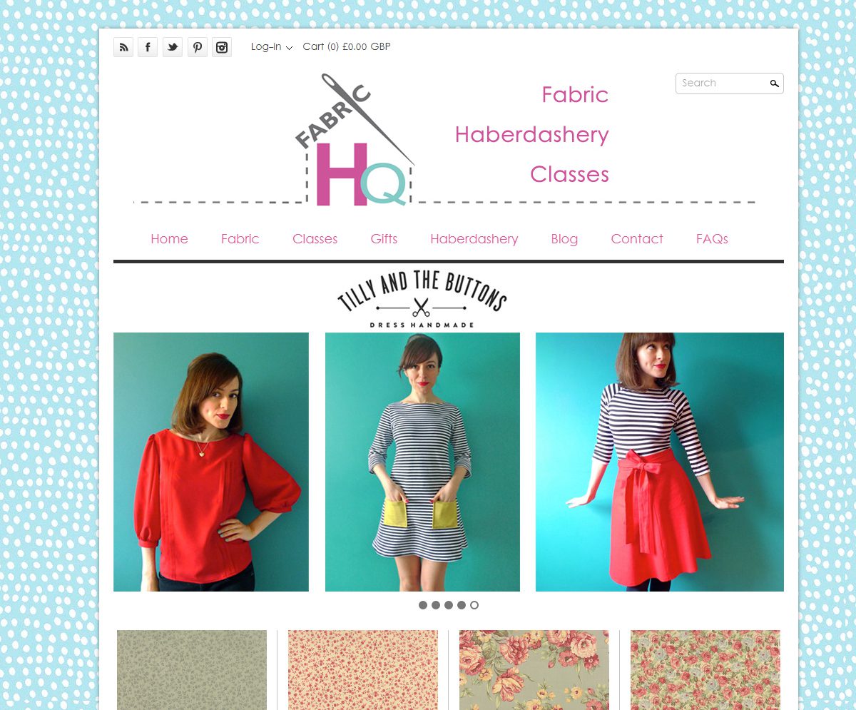 5 Online Sewing Shops