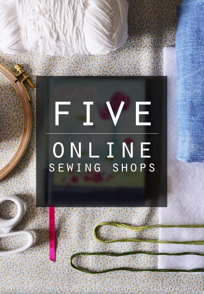 5 Online Sewing Shops Crafting Fingers