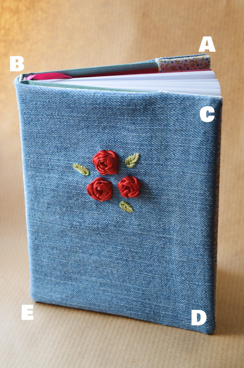 How to sew a cover for any hardback book