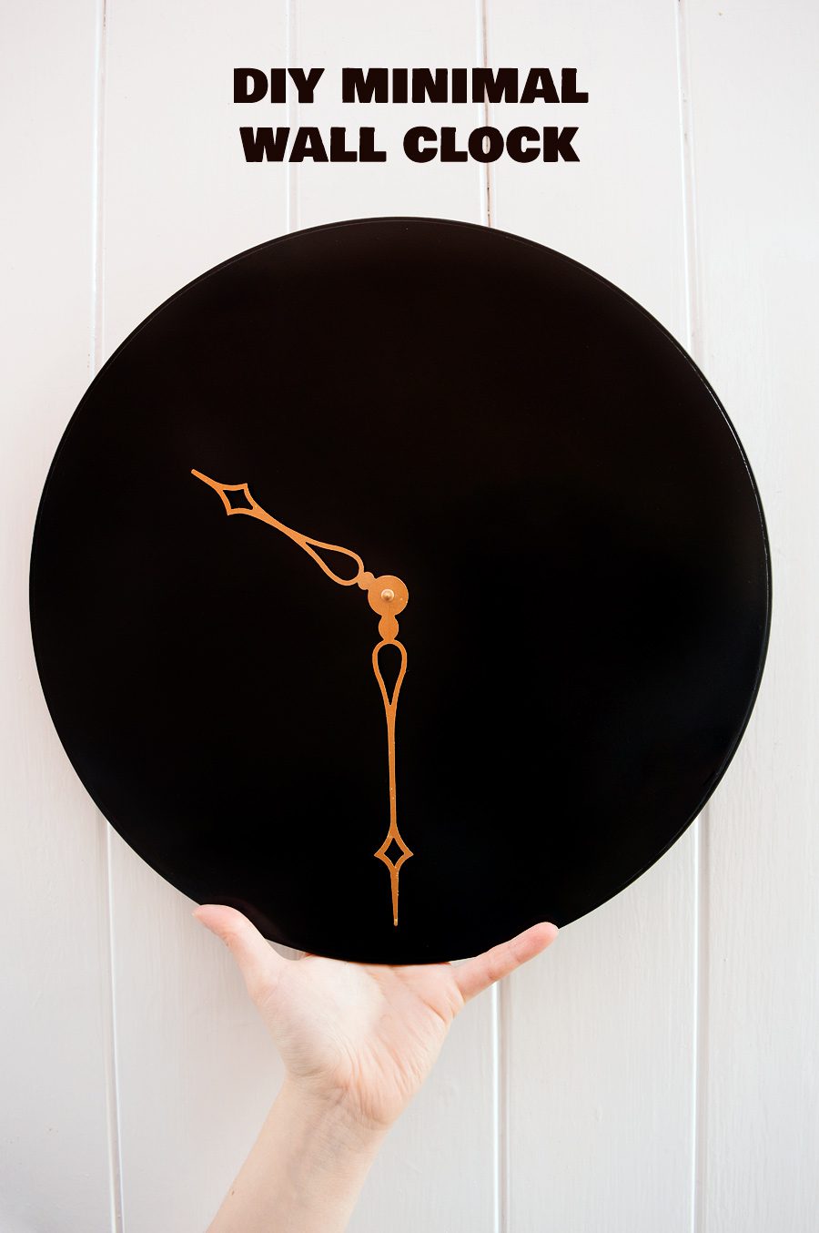 DIY Minimal Wall Clock