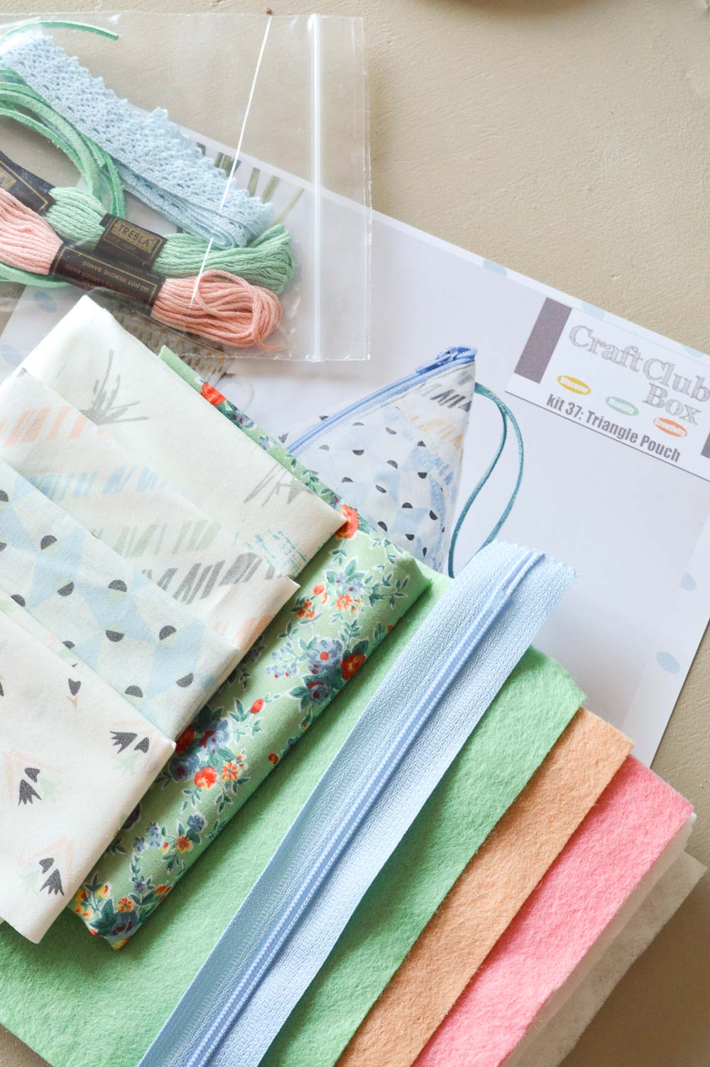 Sewing with Craft Club Box